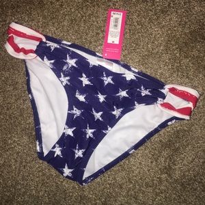 Star spangled bathing suit bottoms
